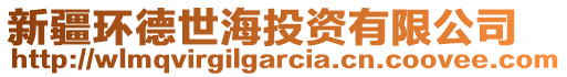 新疆環(huán)德世海投資有限公司