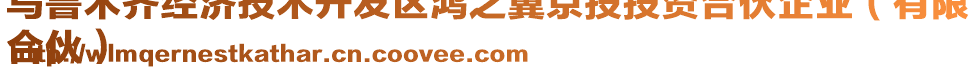 烏魯木齊經(jīng)濟(jì)技術(shù)開發(fā)區(qū)鴻之翼京投投資合伙企業(yè)（有限
合伙）