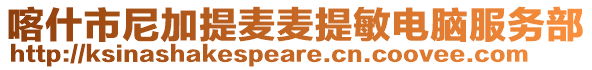 喀什市尼加提麥麥提敏電腦服務(wù)部