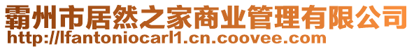 霸州市居然之家商業(yè)管理有限公司