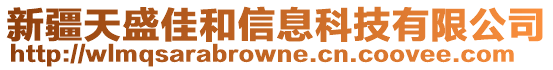 新疆天盛佳和信息科技有限公司