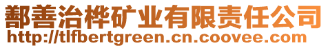 鄯善治樺礦業(yè)有限責(zé)任公司