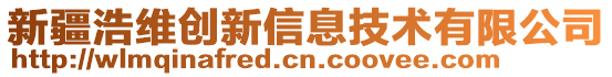 新疆浩維創(chuàng)新信息技術(shù)有限公司