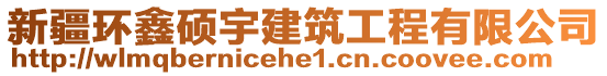 新疆環(huán)鑫碩宇建筑工程有限公司