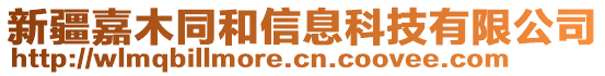 新疆嘉木同和信息科技有限公司