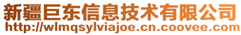 新疆巨東信息技術(shù)有限公司