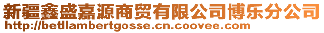 新疆鑫盛嘉源商貿(mào)有限公司博樂(lè)分公司