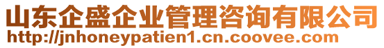 山東企盛企業(yè)管理咨詢有限公司