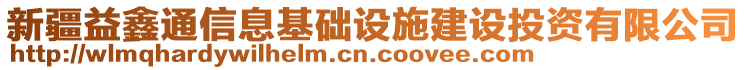 新疆益鑫通信息基礎(chǔ)設(shè)施建設(shè)投資有限公司