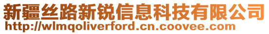 新疆絲路新銳信息科技有限公司