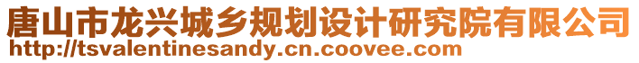 唐山市龍興城鄉(xiāng)規(guī)劃設(shè)計研究院有限公司