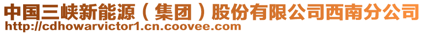 中國(guó)三峽新能源（集團(tuán)）股份有限公司西南分公司