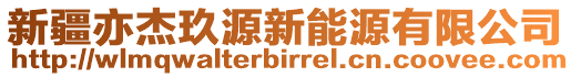 新疆亦杰玖源新能源有限公司