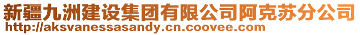 新疆九洲建設(shè)集團(tuán)有限公司阿克蘇分公司