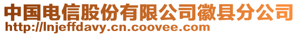 中國(guó)電信股份有限公司徽縣分公司