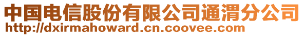 中國電信股份有限公司通渭分公司