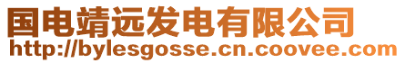 國(guó)電靖遠(yuǎn)發(fā)電有限公司