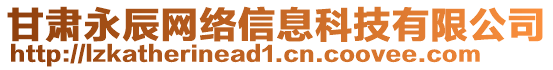 甘肅永辰網(wǎng)絡(luò)信息科技有限公司