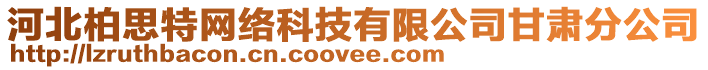 河北柏思特網(wǎng)絡(luò)科技有限公司甘肅分公司