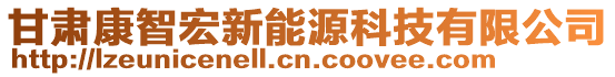 甘肅康智宏新能源科技有限公司