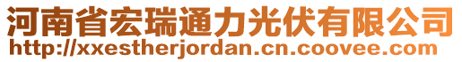 河南省宏瑞通力光伏有限公司