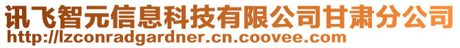 訊飛智元信息科技有限公司甘肅分公司