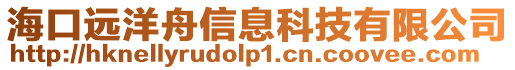 海口遠洋舟信息科技有限公司