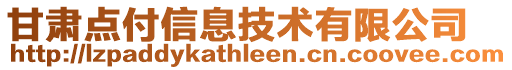 甘肅點付信息技術有限公司