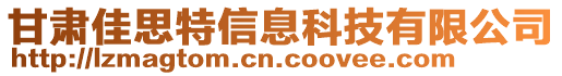 甘肅佳思特信息科技有限公司