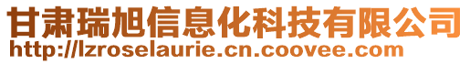 甘肅瑞旭信息化科技有限公司