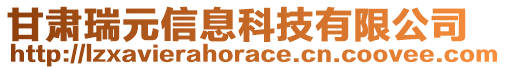 甘肅瑞元信息科技有限公司