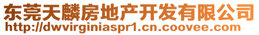 東莞天麟房地產(chǎn)開(kāi)發(fā)有限公司