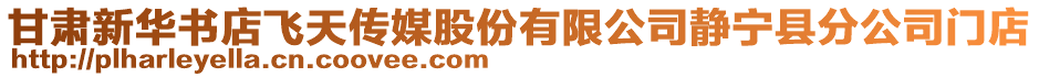 甘肅新華書店飛天傳媒股份有限公司靜寧縣分公司門店