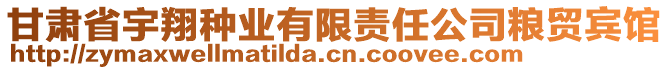 甘肅省宇翔種業(yè)有限責(zé)任公司糧貿(mào)賓館