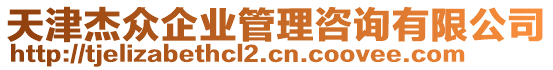 天津杰眾企業(yè)管理咨詢有限公司