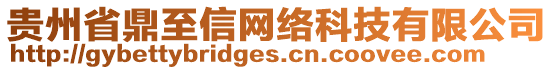 貴州省鼎至信網(wǎng)絡(luò)科技有限公司