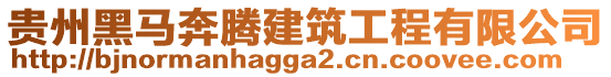 貴州黑馬奔騰建筑工程有限公司