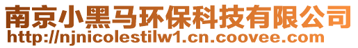 南京小黑馬環(huán)保科技有限公司