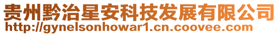 貴州黔治星安科技發展有限公司