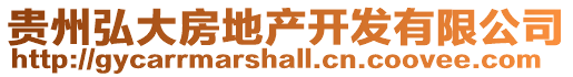 貴州弘大房地產(chǎn)開發(fā)有限公司