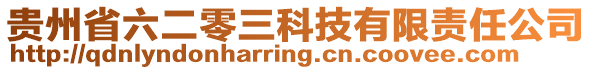 貴州省六二零三科技有限責任公司