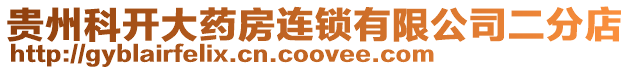 貴州科開大藥房連鎖有限公司二分店