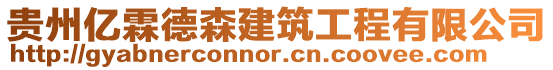 貴州億霖德森建筑工程有限公司