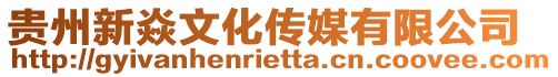 貴州新焱文化傳媒有限公司