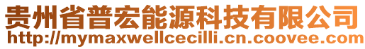 貴州省普宏能源科技有限公司