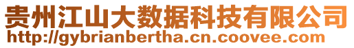 貴州江山大數據科技有限公司
