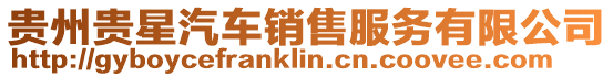 貴州貴星汽車銷售服務有限公司