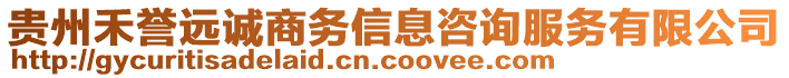貴州禾譽(yù)遠(yuǎn)誠(chéng)商務(wù)信息咨詢服務(wù)有限公司