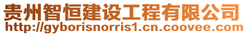 貴州智恒建設工程有限公司
