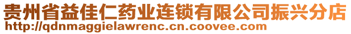 貴州省益佳仁藥業(yè)連鎖有限公司振興分店